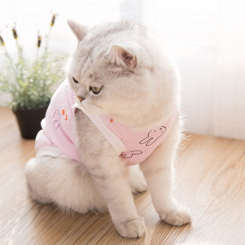 Cub Dog Clothes Cotton Soft Puppy Cats Print Flower...