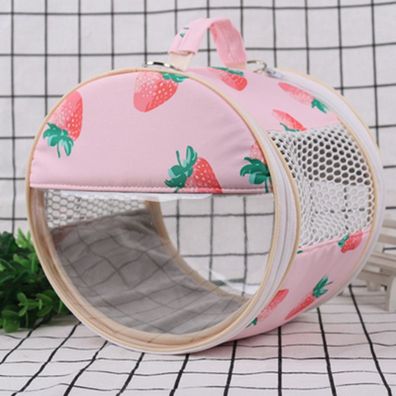 Hamster Carrier Outside Bag Small Animal Portable Sugar Glider Outgoing Travel Bag Breathable Carrying Bag Backpack for Hedgehog - Image 2
